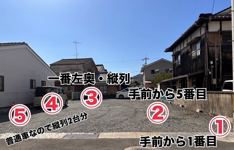 駐車場の写真